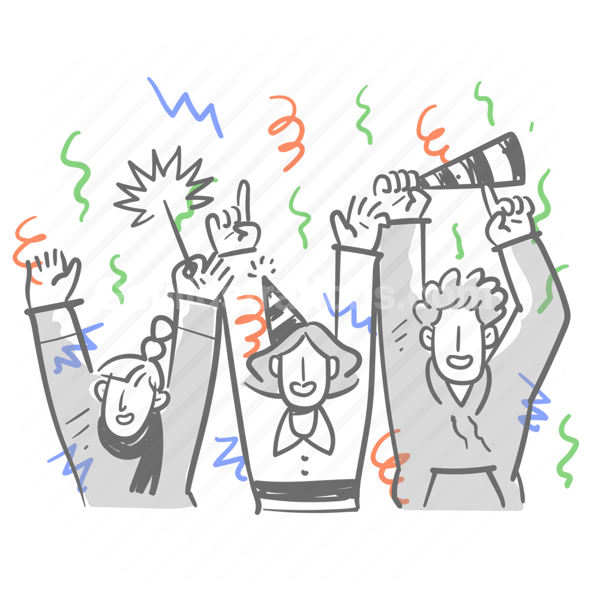 Events and Celebrations  illustration preview image